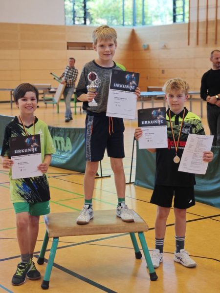 Gabriel Engelhardt, Stadteinzelmeisterschaften U11, 1. Platz 2025